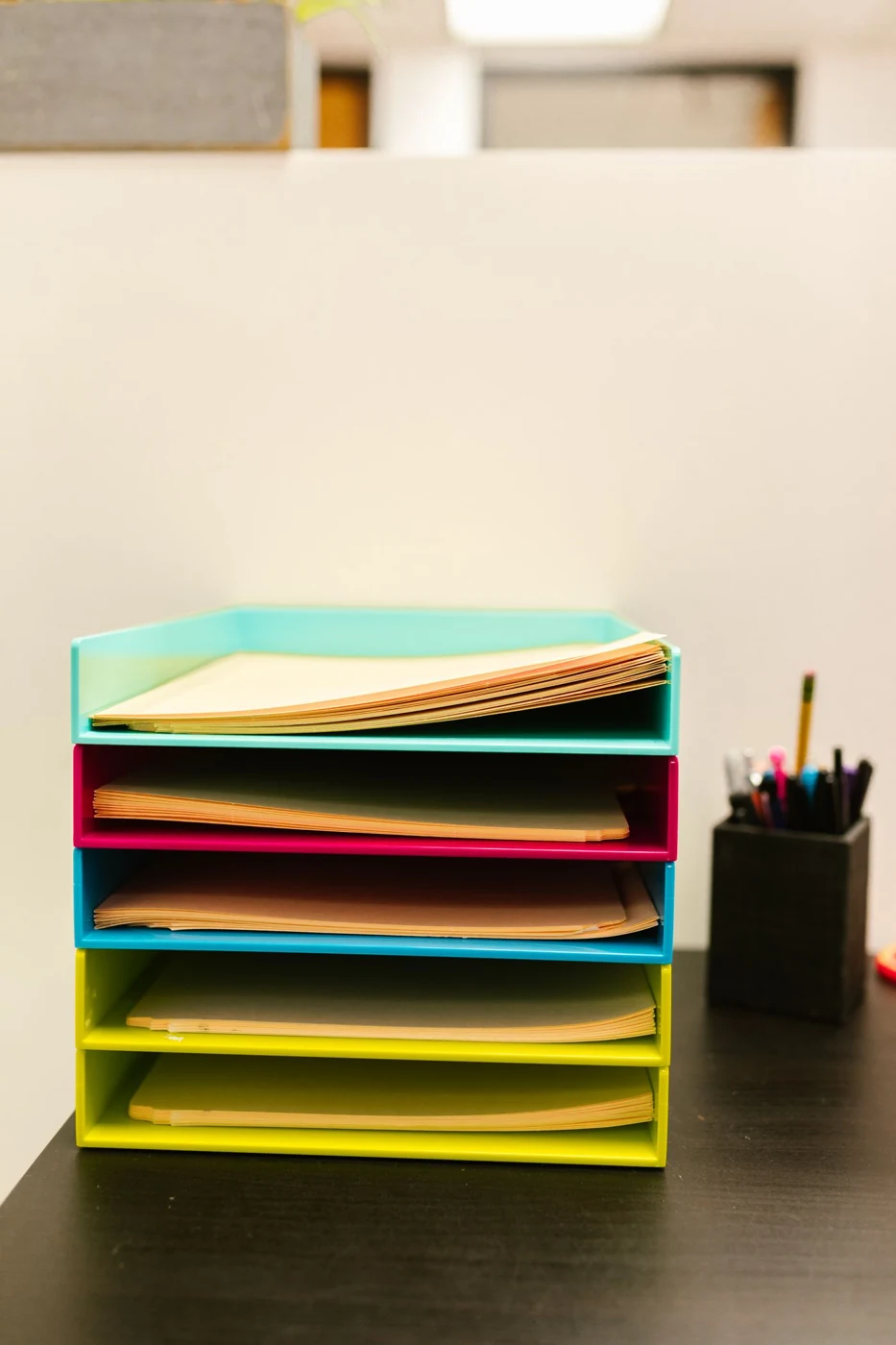 Organized files and archives; illustrative photograph